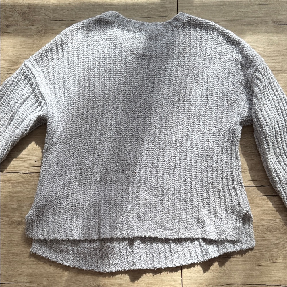 Habitat Textured Gray Sweater - Picture 6 of 8